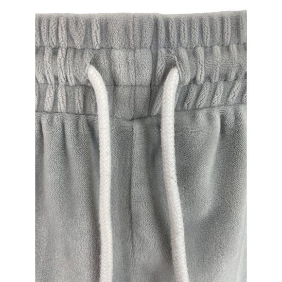Rue 21 Womens Size Medium Gray Velour Velvety Drawstring Shorts - Picture 3 of 9